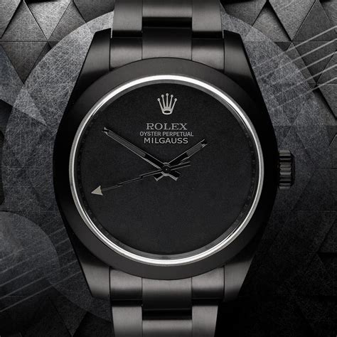 rolex milgauss dark knight|Rolex Milgauss gv price.